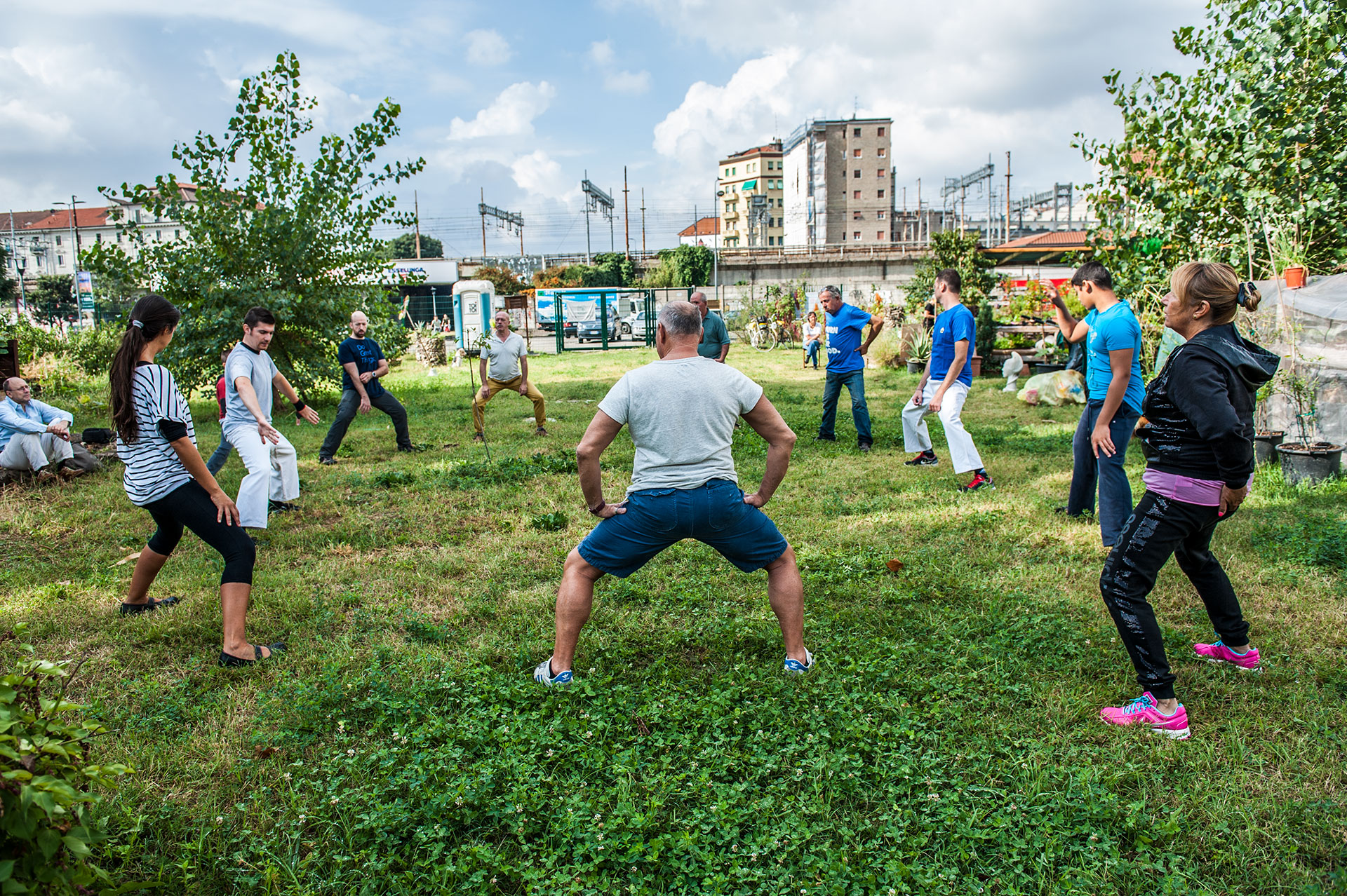 Tai Chi agli Orti di Via Padova 2016